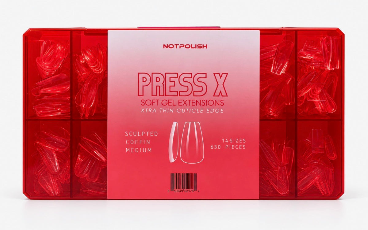 Press X  Sculpted Medium Coffin